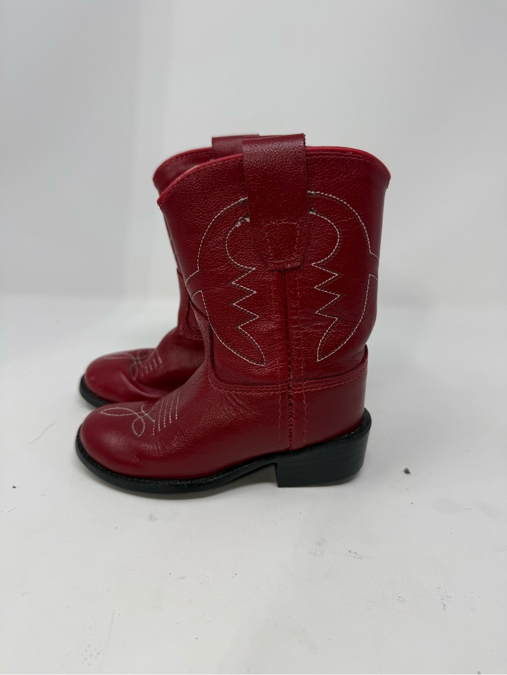 Worn once Shyanne Kids Red Cowboy Boots Sz 4 (MXSGJA)